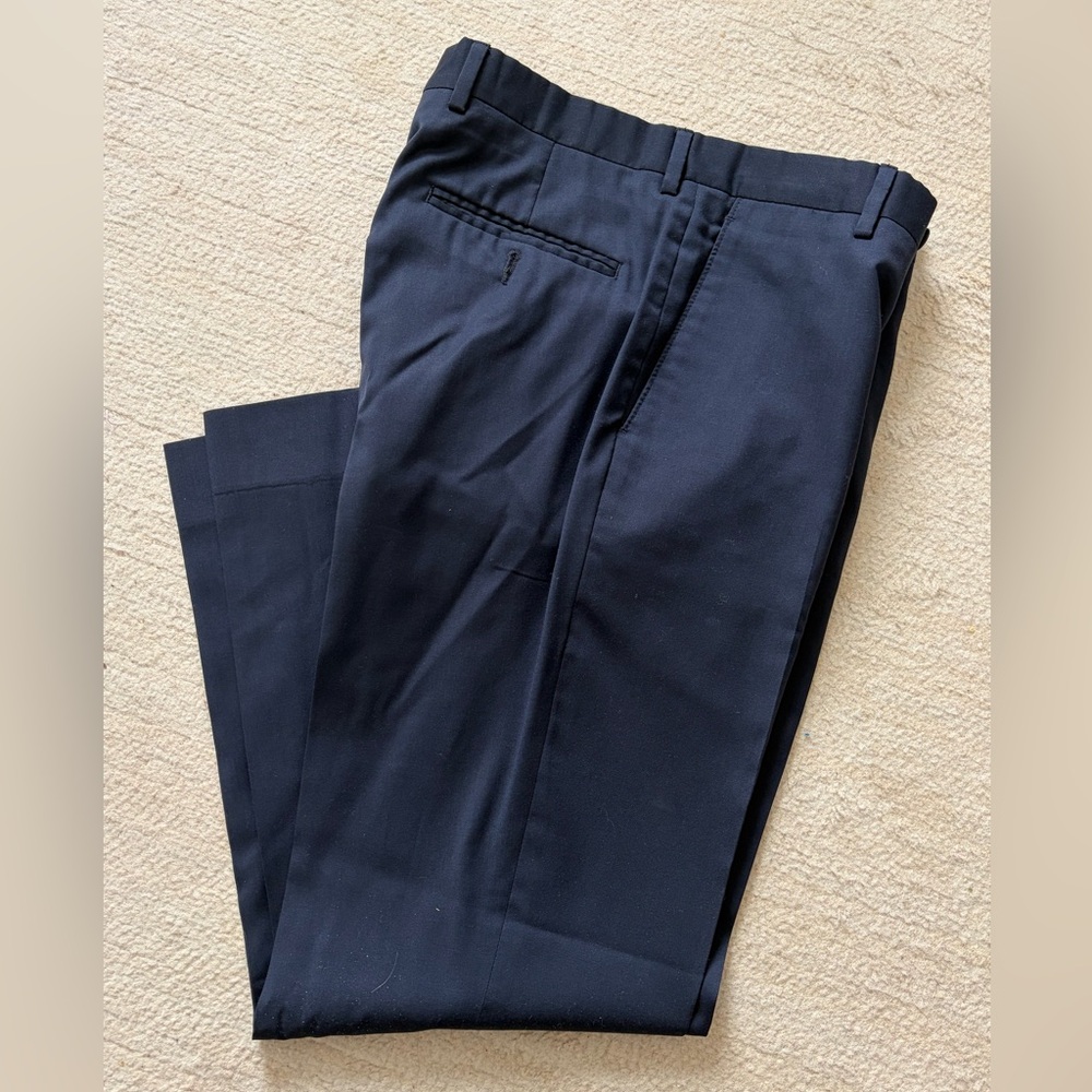 Jos. A. Bank Navy Trousers 32R